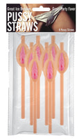 "Pussy Straws - 8pcs HTP3082"