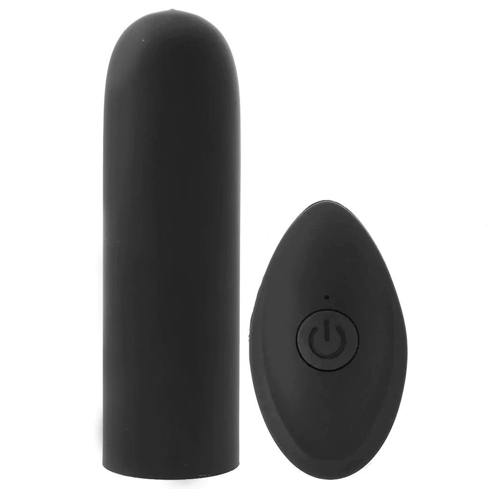 "Pink Pussycat Vibrating Remote Control Bullet - Black CG-PPVR"