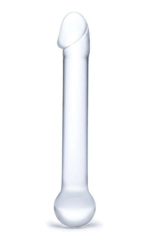 "7 Inch Realistic Head Glass Dildo GLAS-137"