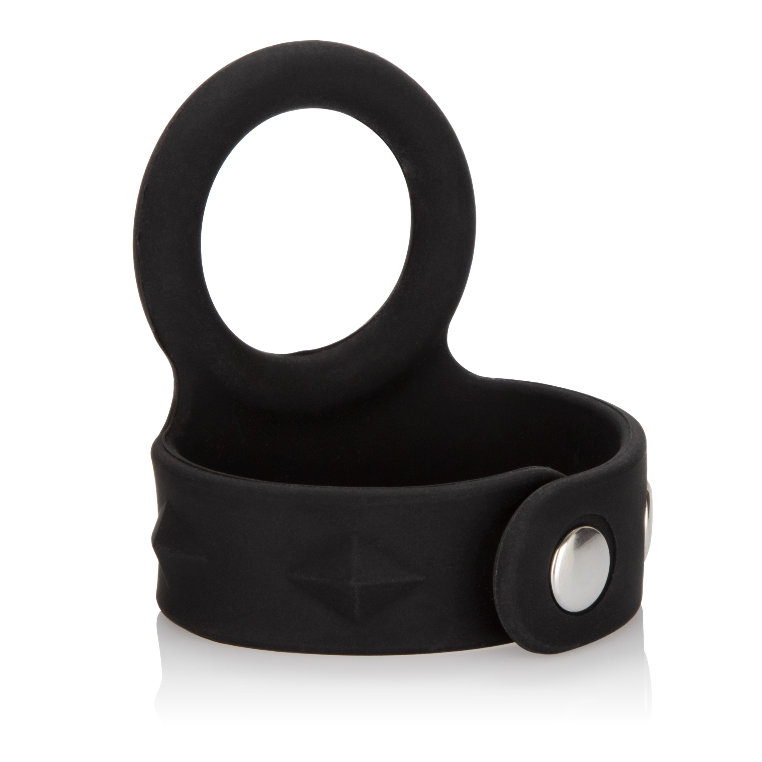 "Silicone Tri-Snap Scrotum Support Ring - Medium SE1413153"