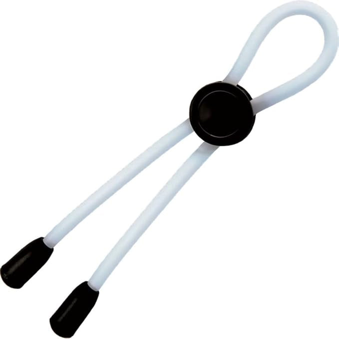 "Mack Tuff Adjustable Silicone Cock Tie-Clear NW2525-1"