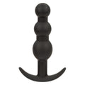 "Boundless Vibrating Beaded Plug - Black SE2700532"