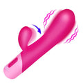 "Clit Tapping Vibrating Rabbit - Pink BNG-AH845"